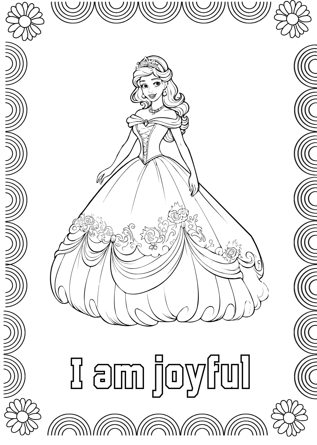 Fairy tale coloring book